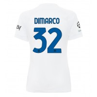 Dres Inter Milan Federico Dimarco #32 Preč pre Ženy 2023-24 Krátky Rukáv